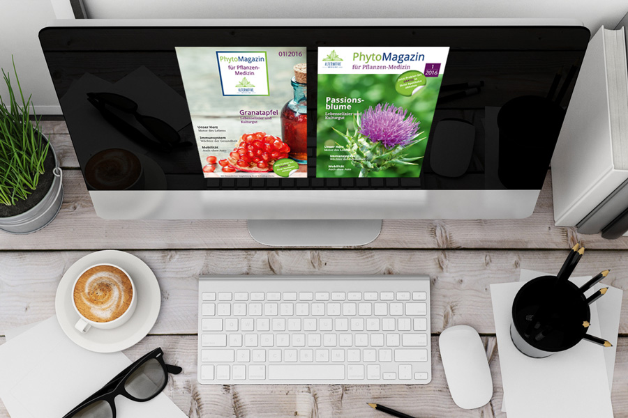 Layout PhytoMagazin für Springer Medizinverlag. Foto: mtlapcevic - shutterstock.com