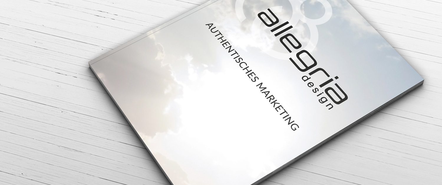 Imagebroschüre von allegriadesign